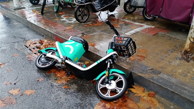 請把車子放好吧！