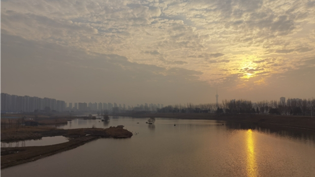 今日大寒，日出三川，秀色可餐